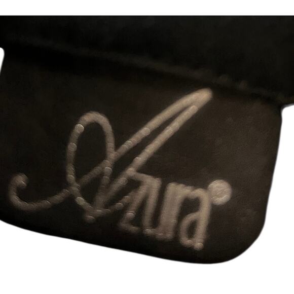 Azura Joulery Tall Shaft Black Sequined Faux Suede Boots Size 41=US 10/10.5 - Picture 5 of 7